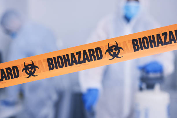 Professional Infectious Disease Decontamination technician working in Cedar Hill, TN